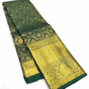Green Brocade Saree