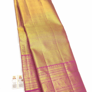 Gold Red Saree