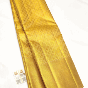 Gold Kanchi pattu saree