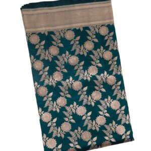 Teal Jaal Banarasi